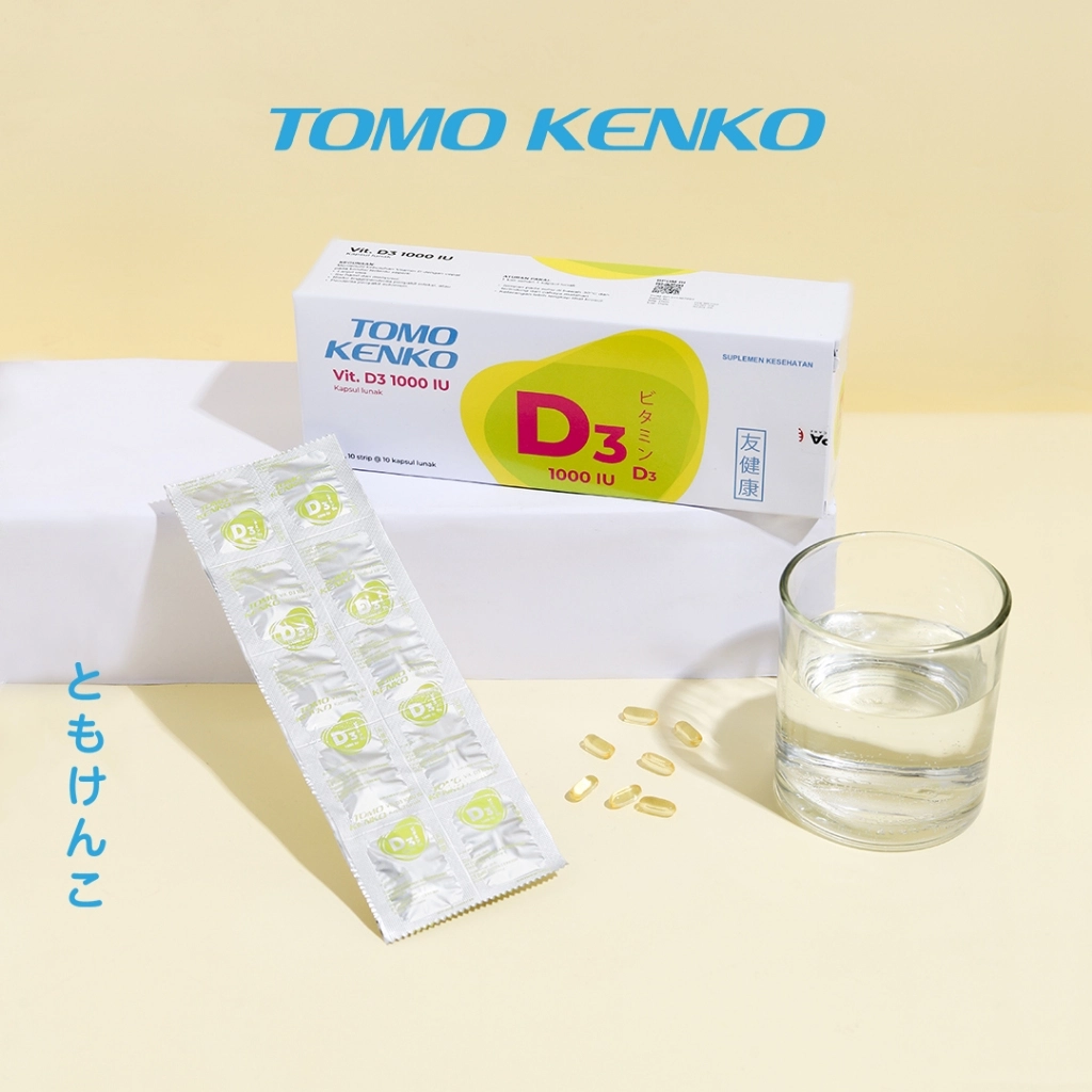 Tomo Kenko Vitamin D3 1000 IU