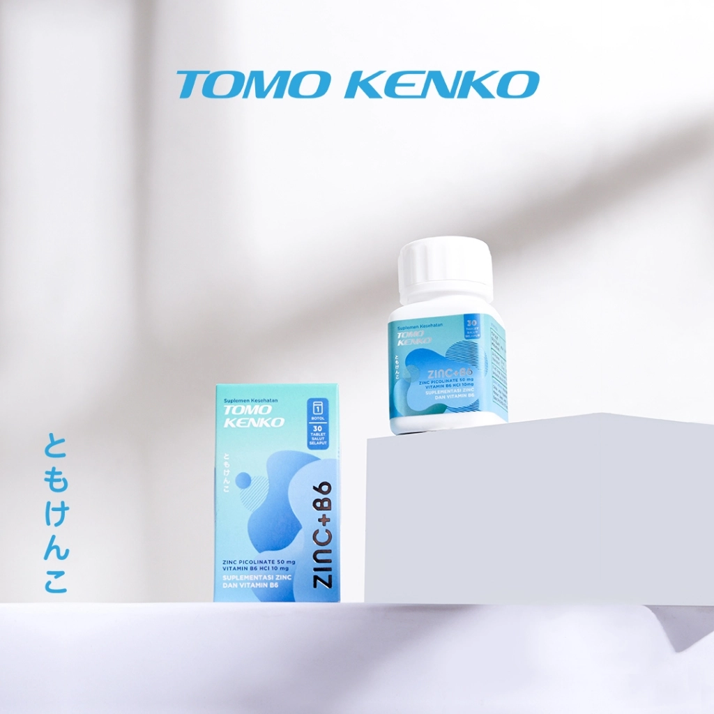 Tomo Kenko Zinc 50 mg + Vitamin B6
